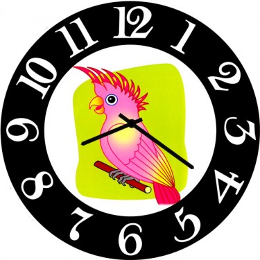 Настенные часы SvS 3002631 Попугай
