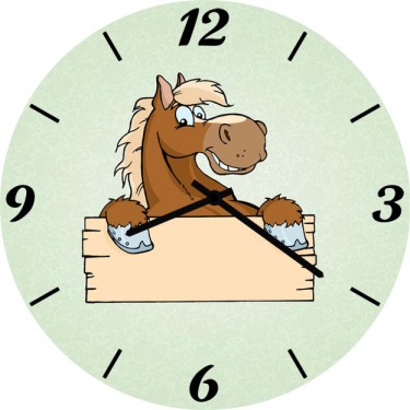 Настенные часы SvS 3002736 Веселый конь