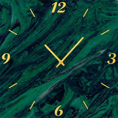 Настенные часы SvS 3002874 Зеленые разводы