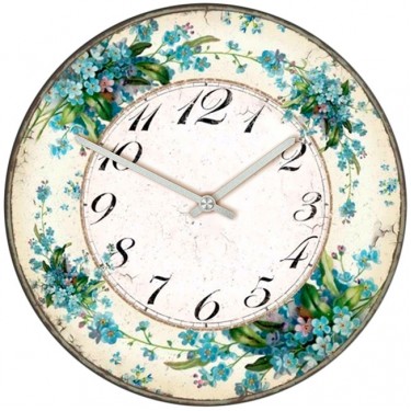 Настенные часы SvS 3501105 Flowers Цветы