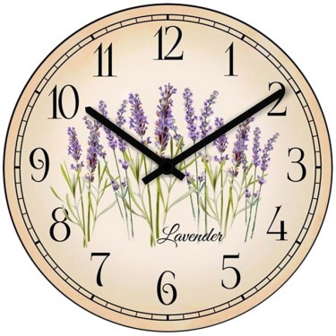 Настенные часы SvS 3501166 Lavender