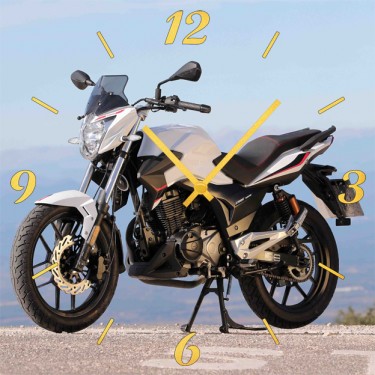 Настенные часы SvS 3501828 Мотоцикл на холме