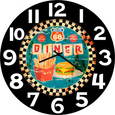 Настенные часы SvS 3502381 Retro Diner