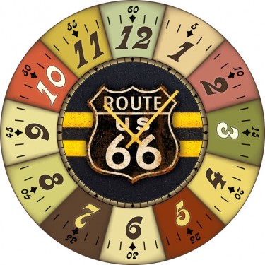 Настенные часы SvS 3502384 Route US 66