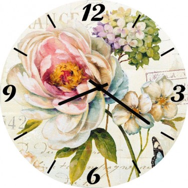 Настенные часы SvS 3502844 Цветы Франция