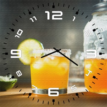 Настенные часы SvS 4001674 Kitchen Апельсиновый фреш