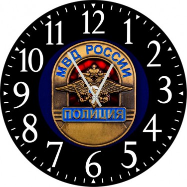 Настенные часы SvS 4002354 МВД России