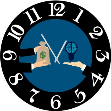 Настенные часы SvS 4002568 Ум за деньги