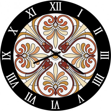 Настенные часы SvS 4002812 Четырехсторонний узор