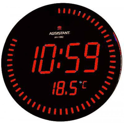 Часы assistant. Assistant Ah-1082. Часы Assistant Ah 1083. Часы Assistant настенные. Цифровые настенные часы.
