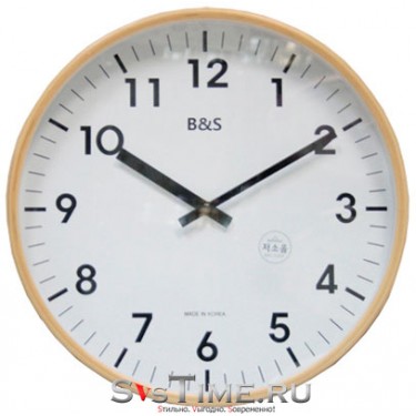 Настенные интерьерные часы B&S 3201M