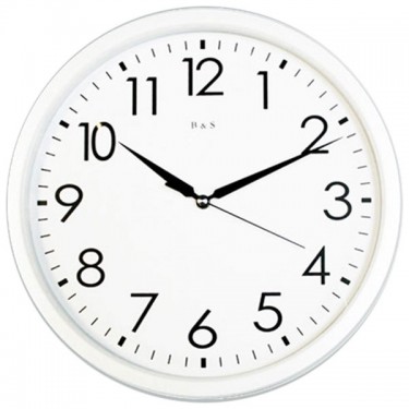 Настенные интерьерные часы B&S HR-PA 305 W