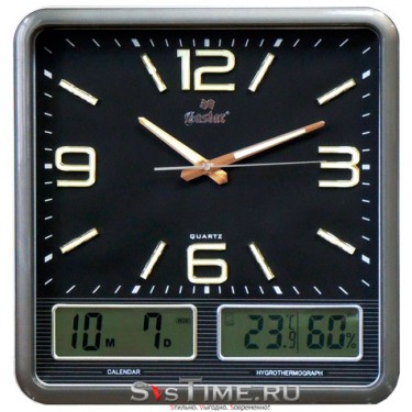 Настенные интерьерные часы Gastar T 587 YG B