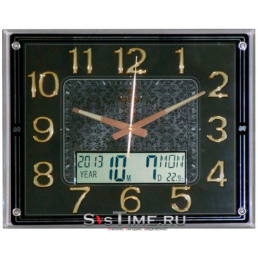 Настенные интерьерные часы Gastar T 591 YG B