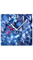 Glass Clock 28x28-Природа-023