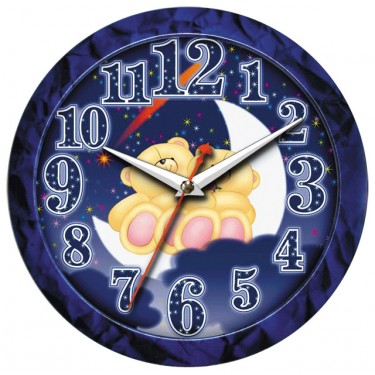Настенные интерьерные часы Камелия 0229 Мишки