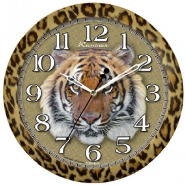 Настенные интерьерные часы Камелия 17881 Тигр