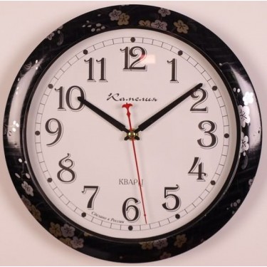 Настенные интерьерные часы Камелия 226815 Классика в цветах