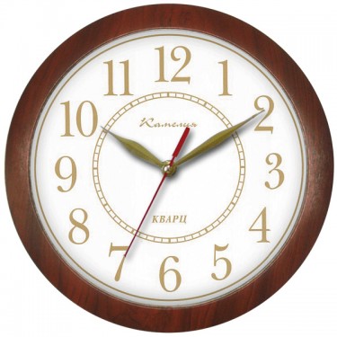 Настенные интерьерные часы Камелия 231123 Дуб рыжий