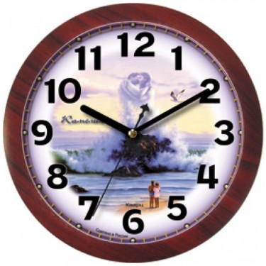 Настенные интерьерные часы Камелия 318053 Волна