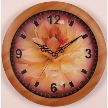 Настенные интерьерные часы Камелия 362380 Орхидея