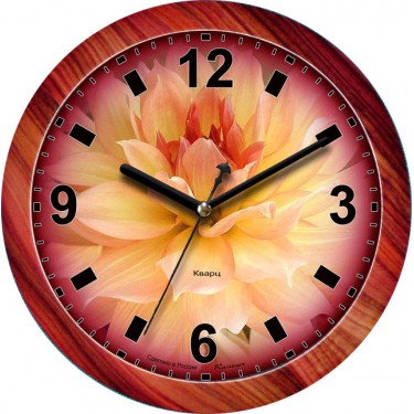 Настенные интерьерные часы Камелия 365516 Орхидея