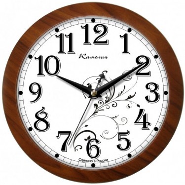 Настенные интерьерные часы Камелия 4205093 Классика с узором
