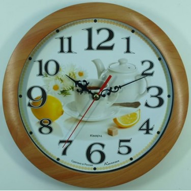Настенные интерьерные часы Камелия 4322380 Чай