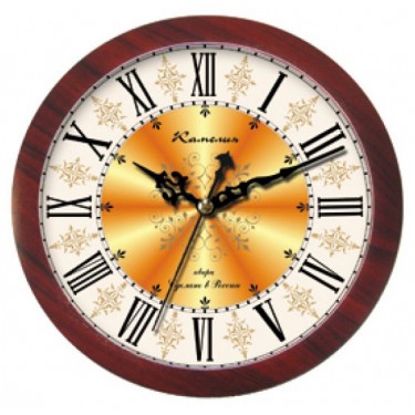 Настенные интерьерные часы Камелия 628053 Римские