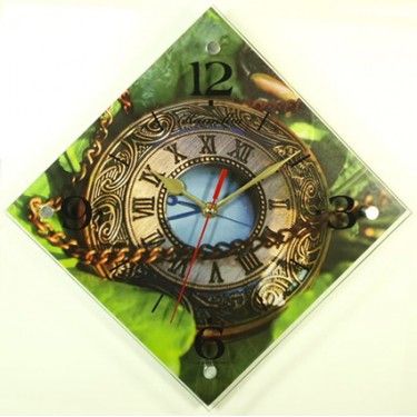 Настенные интерьерные часы Камелия 904 Часы, ромб