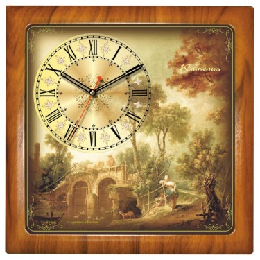 Настенные интерьерные часы Камелия 9125093 Картина/квадрат