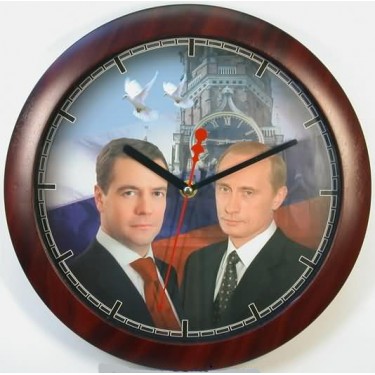Настенные интерьерные часы Камелия Президенты