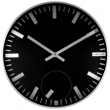 Настенные интерьерные часы Karlsson KA5254BK
