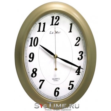 Настенные интерьерные часы La Mer GD043 GOLD