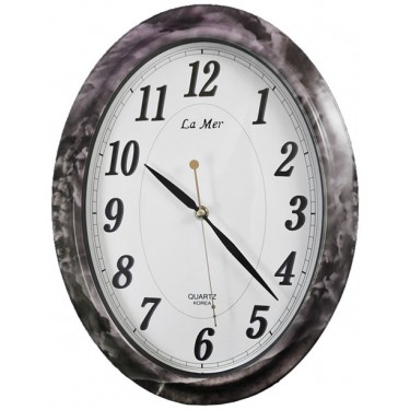 Настенные интерьерные часы La Mer GD043-Gray