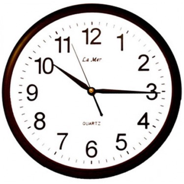 Настенные интерьерные часы La Mer GD055 BRN