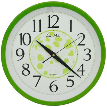 Настенные интерьерные часы La Mer GD261 Green