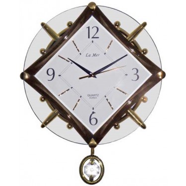 Настенные интерьерные часы La Mer GE027B/G