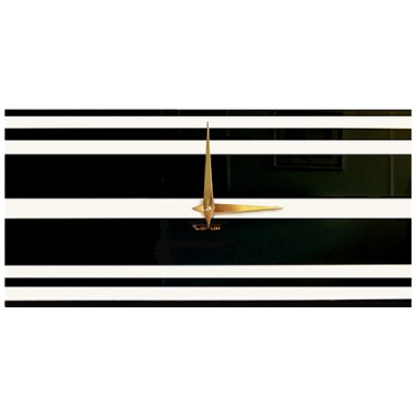 Настенные интерьерные часы Larital Glossy Black
