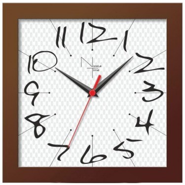 Настенные интерьерные часы Nicole Time NT302br