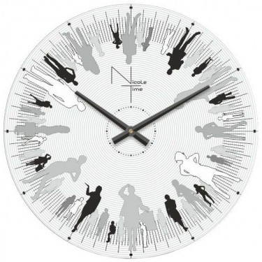 Настенные интерьерные часы Nicole Time NT515