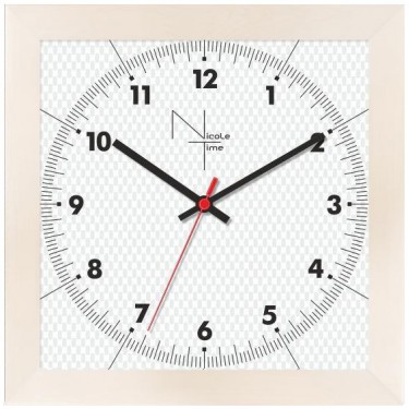 Настенные интерьерные часы Nicole Time NT666w