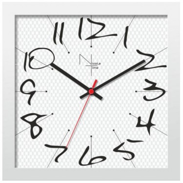 Настенные интерьерные часы Nicole Time NT668w