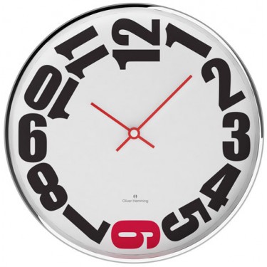 Настенные интерьерные часы Oliver Hemming W300S20WR