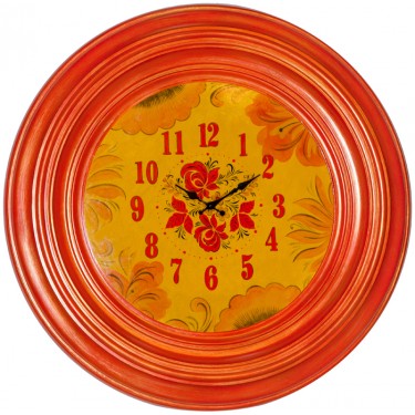 Настенные интерьерные часы Oneoclock 015 Оранжевое лето