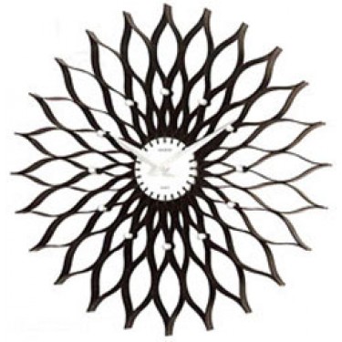 Настенные интерьерные часы Orient Lotus 500 Black