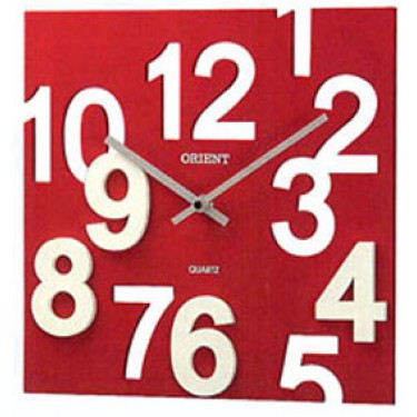Настенные интерьерные часы Orient Random Red