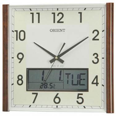 Настенные интерьерные часы Orient TQ-4612 Brown