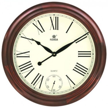 Настенные интерьерные часы Power PW1869CLKS