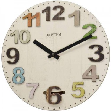Настенные интерьерные часы Rhythm CMP547NR06